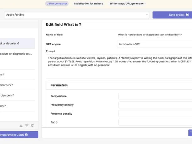 Programmatic/Bulk SEO Content Creation using Retool