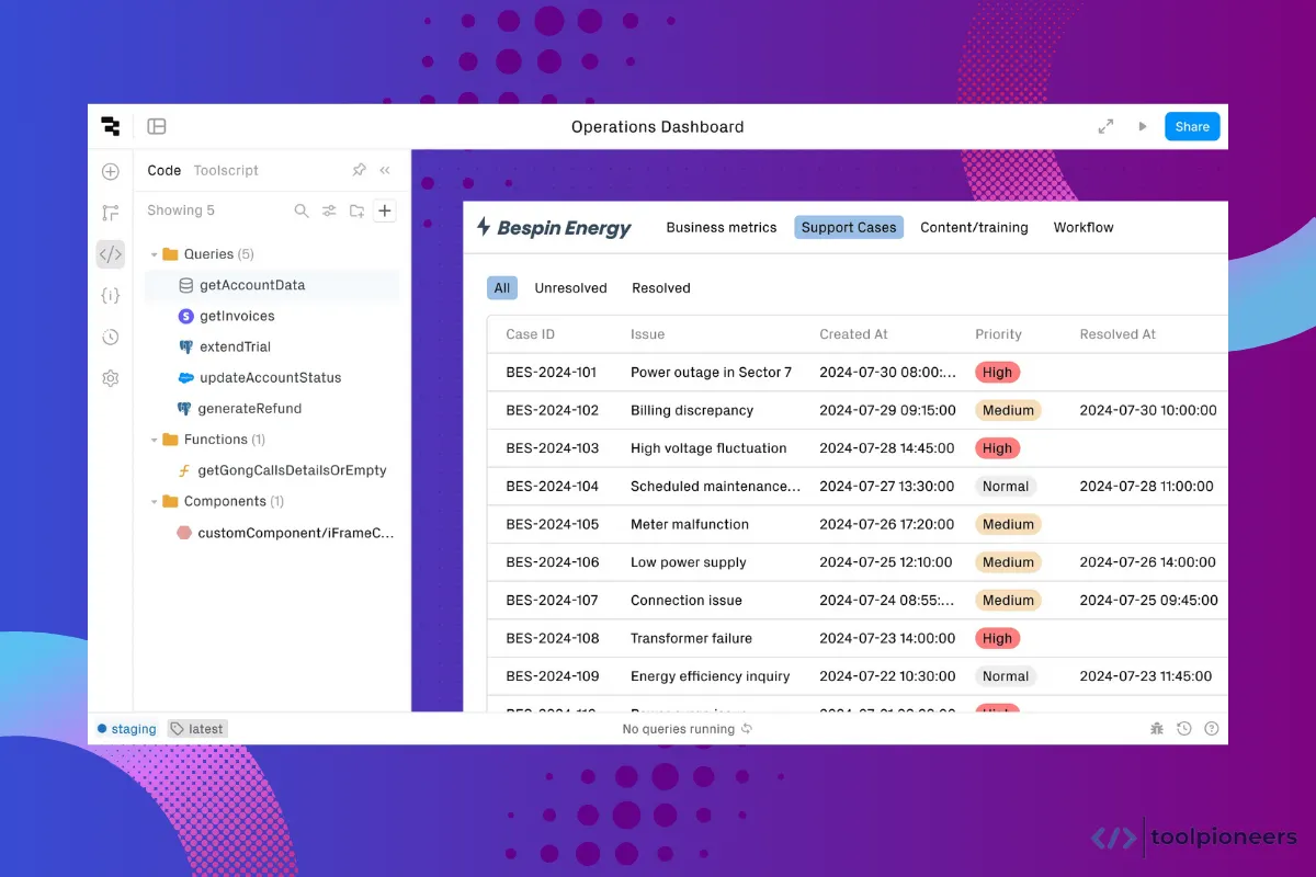 Fastest Way To Build Internal Software with Retool UI