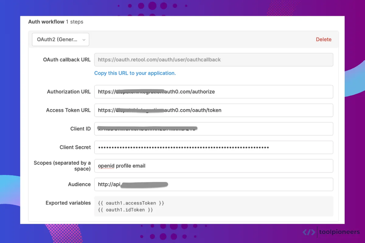 Configuring Auth0 Integration and SSO in Retool Using OIDC