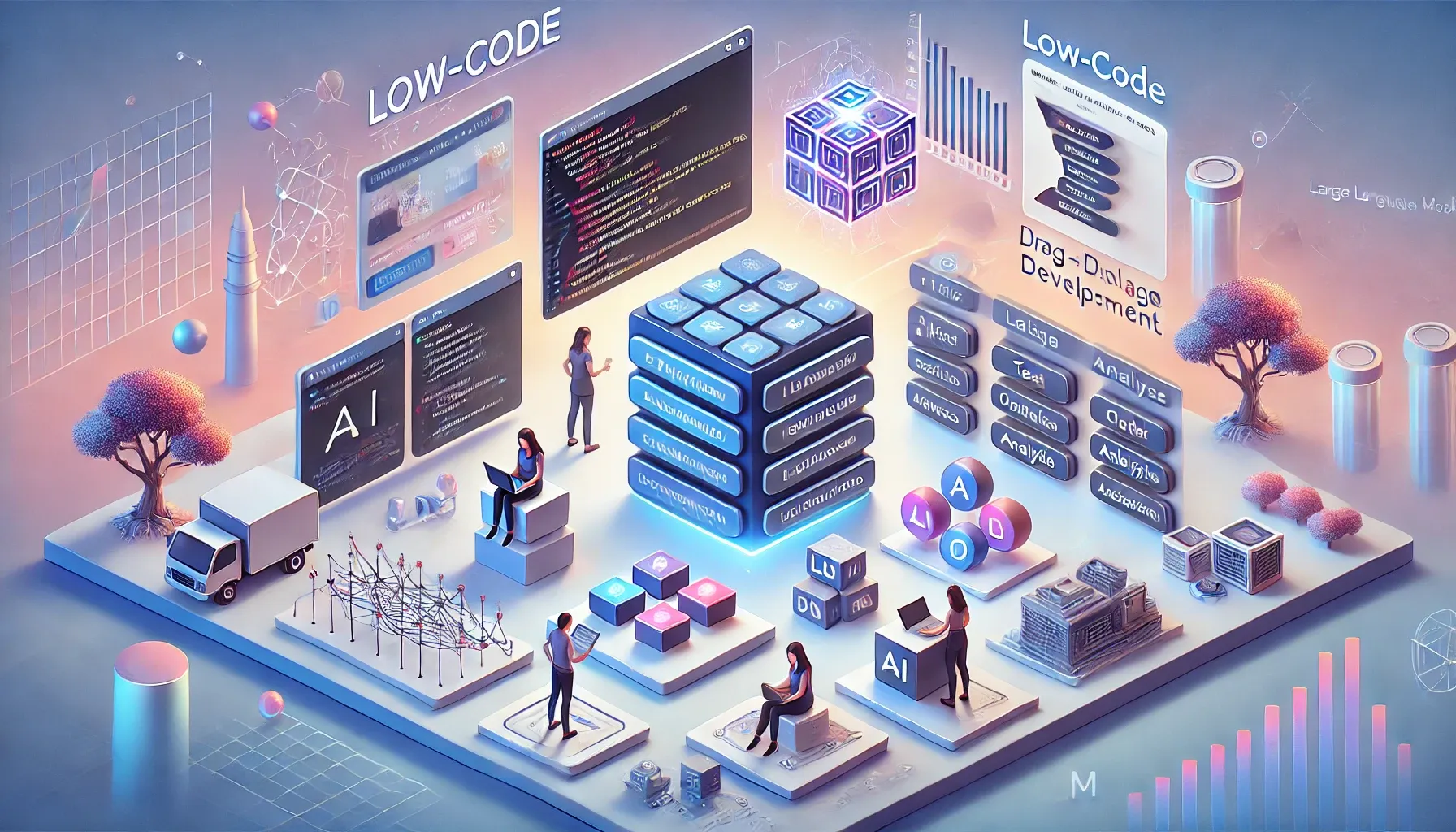 Understanding Low-Code Development for LLM Apps